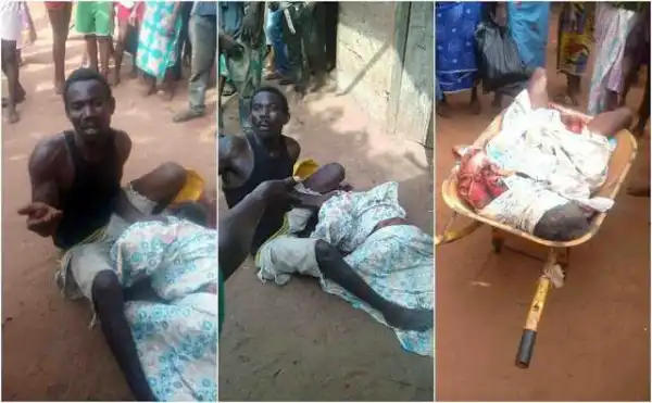 Man Behead His Mother In Edo State (Graphic Photos)